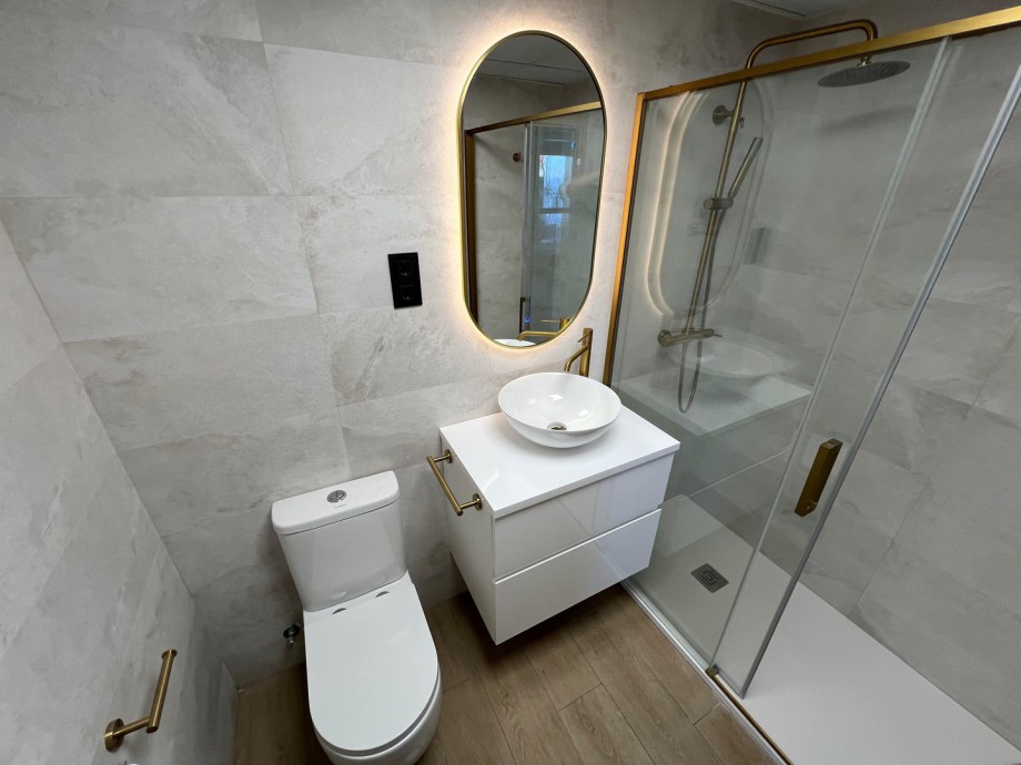 Reforma baño con ducha